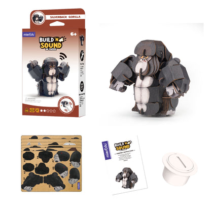 Gorilla -Soundwunder mini 3D Puzzle