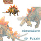 einstellbare 3D Puzzle, 3D Dinosaurier 