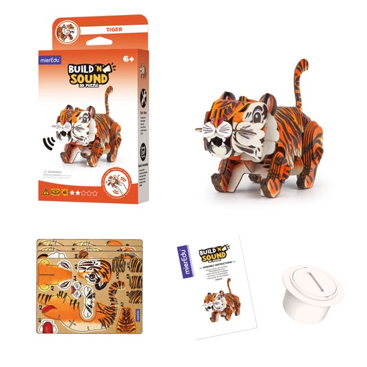 Tiger -Soundwunder mini 3D Puzzle