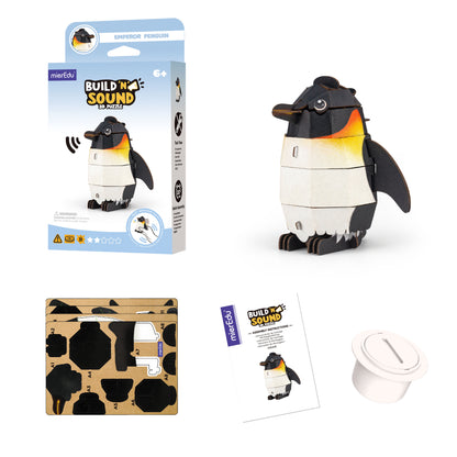 Kaiserpinguin-Soundwunder mini 3D Puzzle