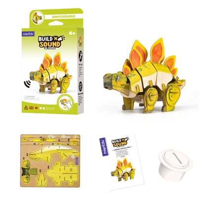 Stegosaurus-Soundwunder mini 3D Puzzle