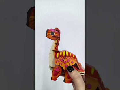 3d puzzle, dino