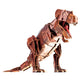 3D Puzzle des Tyrannosaurus Rex - Fertiges Modell des Dinosauriers, der aus Puzzleteilen zusammengesetzt wird