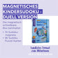 mierEdu Magnetisches Sudoku  ,Duell Version, Foerdert logisches Denke und Motorik und Konzentration, Ideal für Zuhause und als Reisespiel für Kinder