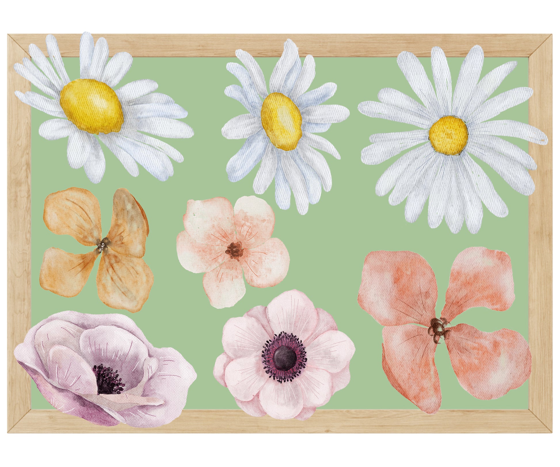 Digital, Blätter, png Bilder, Goodnotes Sticker, Frühling ,Floral,Blüte