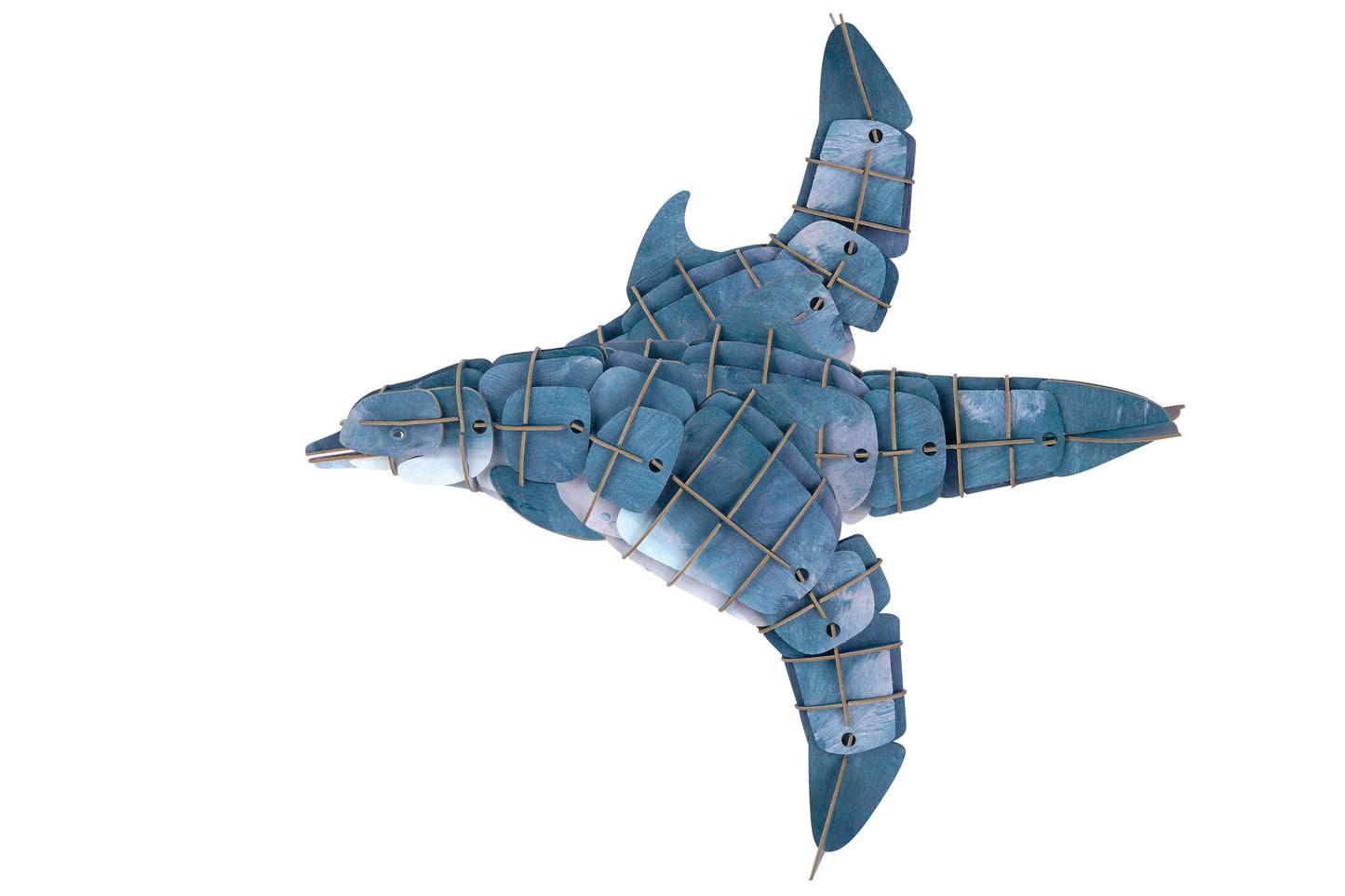 MierEdu Eco 3D Puzzle, der Delfin,einstellbar