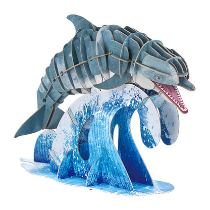 MierEdu Eco 3D Puzzle, der Delfin,einstellbar