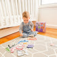 mierEdu Lernpuzzle Level 1, Babytiere zuordnen Fördert Motorik und selbstständiges Spielen, Klassisches Kinder, Puzzle für Zuhause ,Mit 2 Puzzle Boxen, Tiere-Puzzle ab 18 Monate